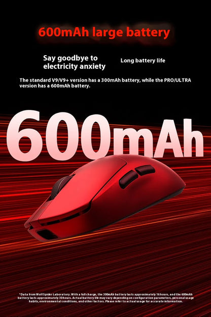 AULA V9 V9+ Wireless Mouse Tri Mode Bluetooth Lightweight Mouse E-sports Gaming Mice Esports Gaming Mice PC Accessories Gifts
