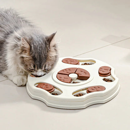 New dog puzzle toys slow-feeding dishes anti-choking bowls hidden food bowls anti-slip dog bowls cat bowls