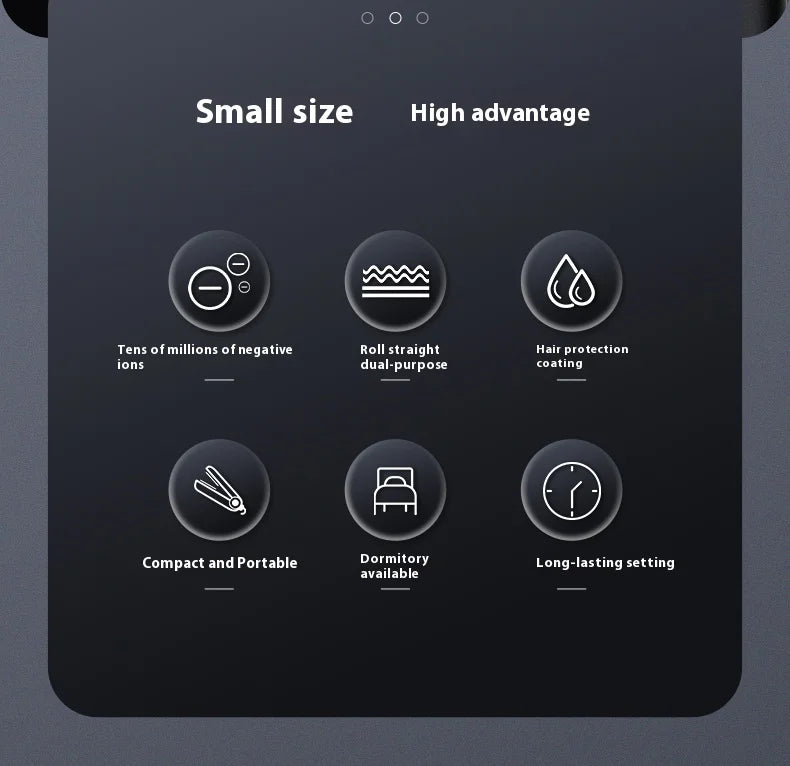 2 in 1 Mini Flat Iron.