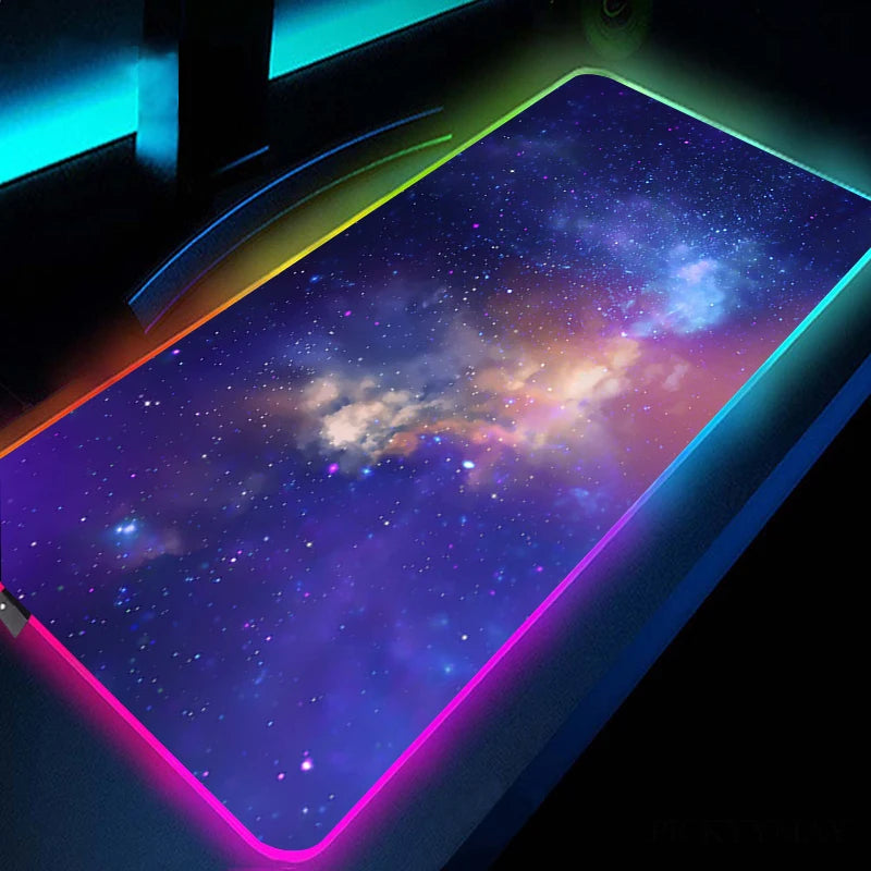 CosmicGlow RGB Desk Mat