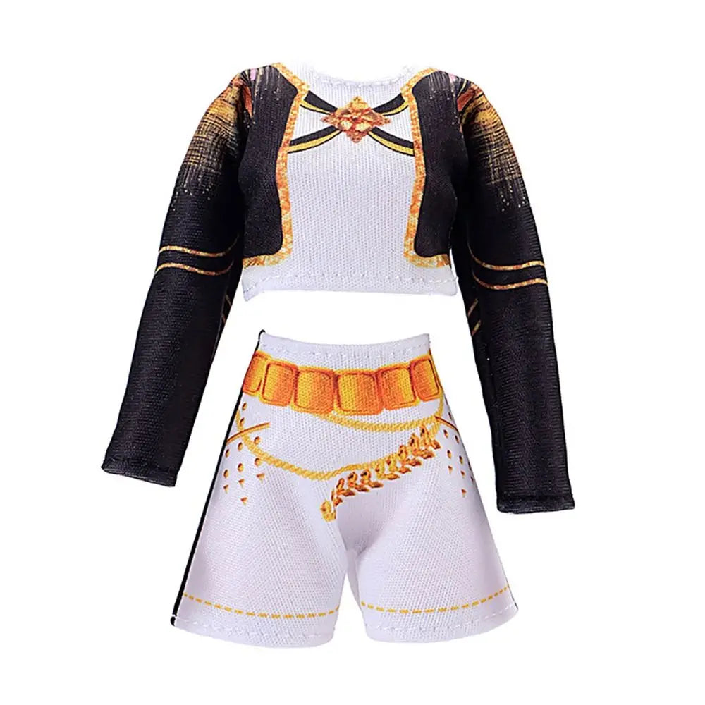 1Pcs Sweet 30cm Size 1/6 BJD Skirt Changing Dress DIY Doll'S Lolita Dress Replace Kids Gift Doll Dress Up Doll Clothing