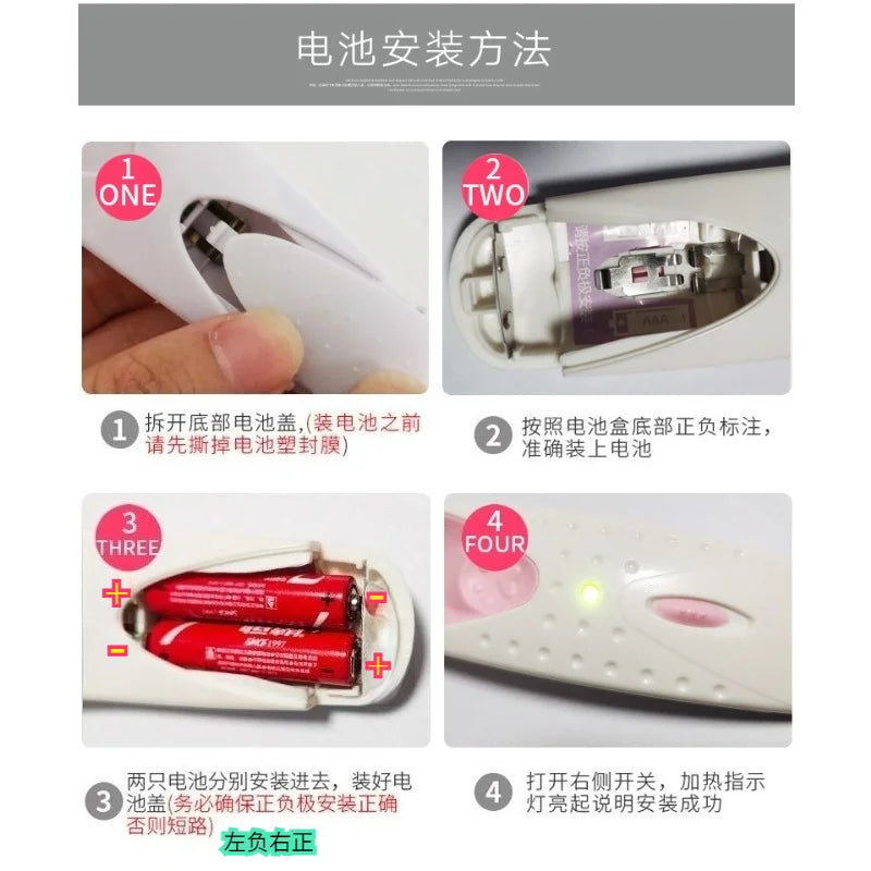 New Women Makeup Electric Heated Eyelash Curler Long Lasting Eye Lash Perm Heated Eyelashes Clip Automatic Tool