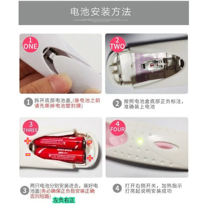 New Women Makeup Electric Heated Eyelash Curler Long Lasting Eye Lash Perm Heated Eyelashes Clip Automatic Tool