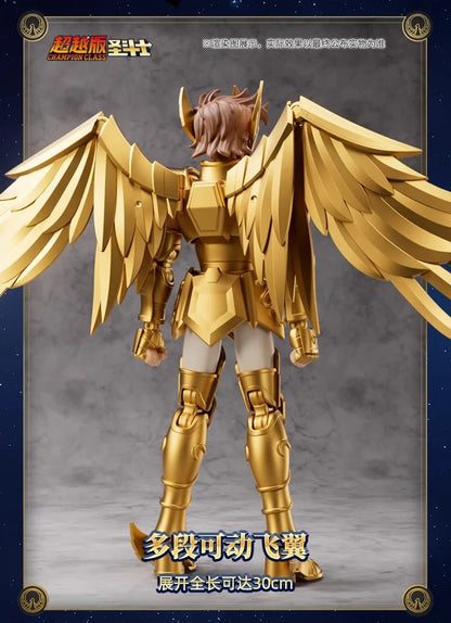 Original BLOKEES Saint Seiya Sagittarius Seiya Pegasus Aiolos Tenma Pegasus Action Figure Toy Assembly Figure Toys Gift