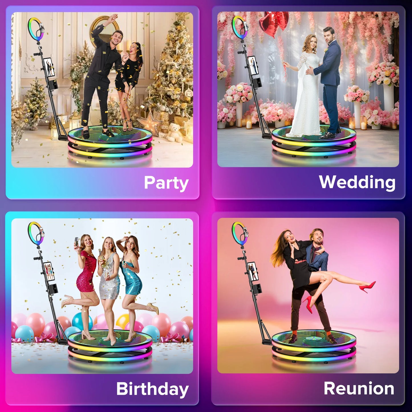 39.4″ 360 Photo Booth