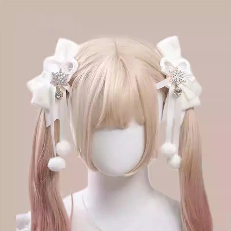 Korean Snowflake Hair Clip