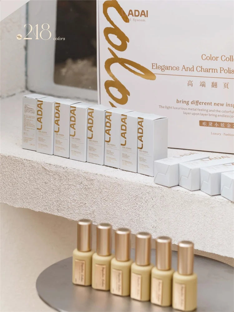 OUBOLI LADAI 218 Colors Gel Nail Polish Set Gel Polish Set Easy Soak Off 15 ml Gel Polish Nail Kit Nail Salon  Profession