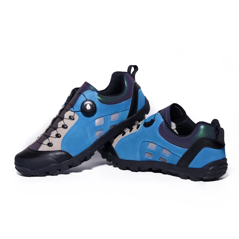 MTB-199 XC/Trail/MTB Cycling Shoes (Tênis Masculino) - Men's Gravel Road Bicycle Sneakers, SPD Cleats System for MTB Shoes