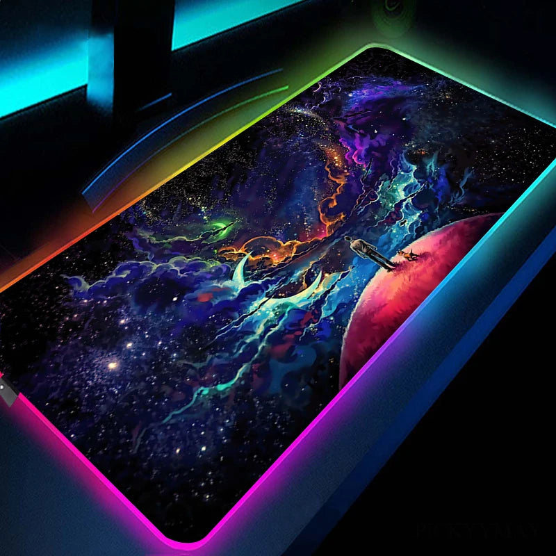 CosmicGlow RGB Desk Mat