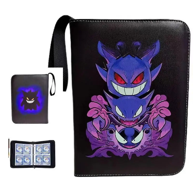 400 Pockets Anime Peripheral Pokemon Game Collection Card Book multiple styles Storage card holder Exquisite Kawaii Boy Toy Gift