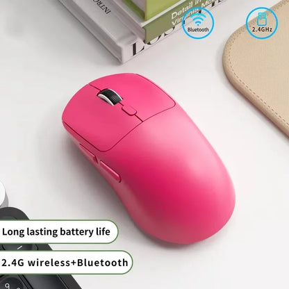 GPW Mouse Bluetooth 2.4G Wireless Three-Mode Rechargeable Ergonomic Office Gaming Portable Mice For iPad PC Laptop Mouse ﻿