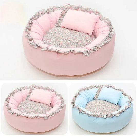 Soft Winter Pet Bed 🐾❄️
