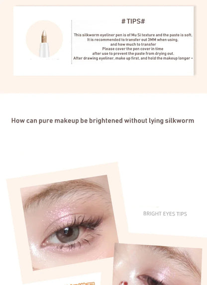 Glitter Pink Eyeliner Pen.