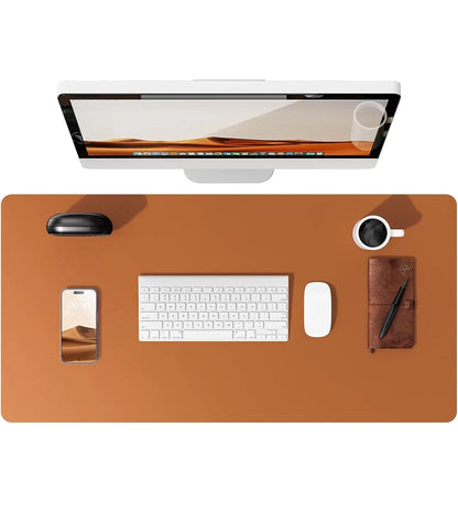 YSAGi Premium PU Leather Desk Mat: Non-Slip Waterproof Office Protector