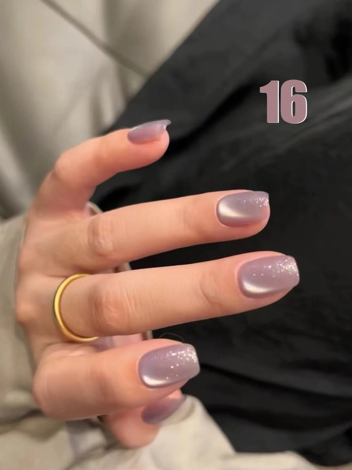 MIANEL 12ML Glass Bead Cat Eye Gel Nail Polish Flash White Spar Nude Color Magnetic Nail Polish White Nails Summer Nails 1-12pcs