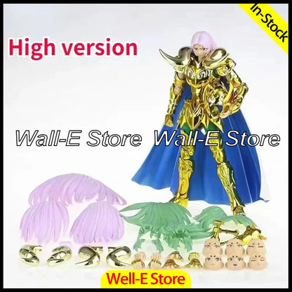 In Stock CS Saint Seiya Myth Cloth EX Capricorn Shura/Leo Aiolia/Aries MU/Libra Dohko/Virgo Gold Knights Zodiac Action Figure