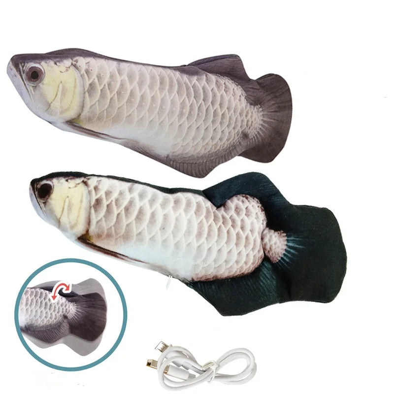 Electric Fish Cat Toy.