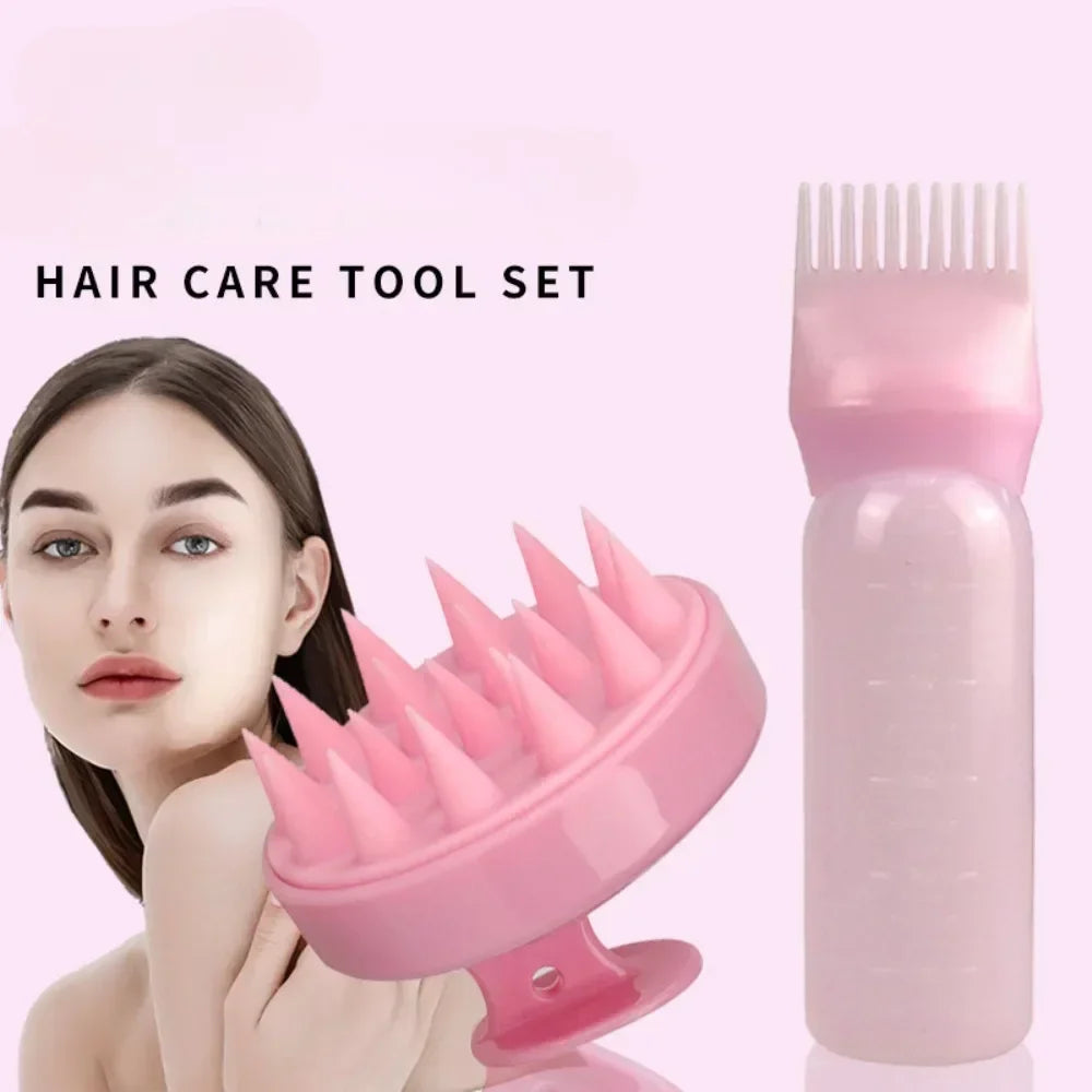 Silicone Shampoo Brush.