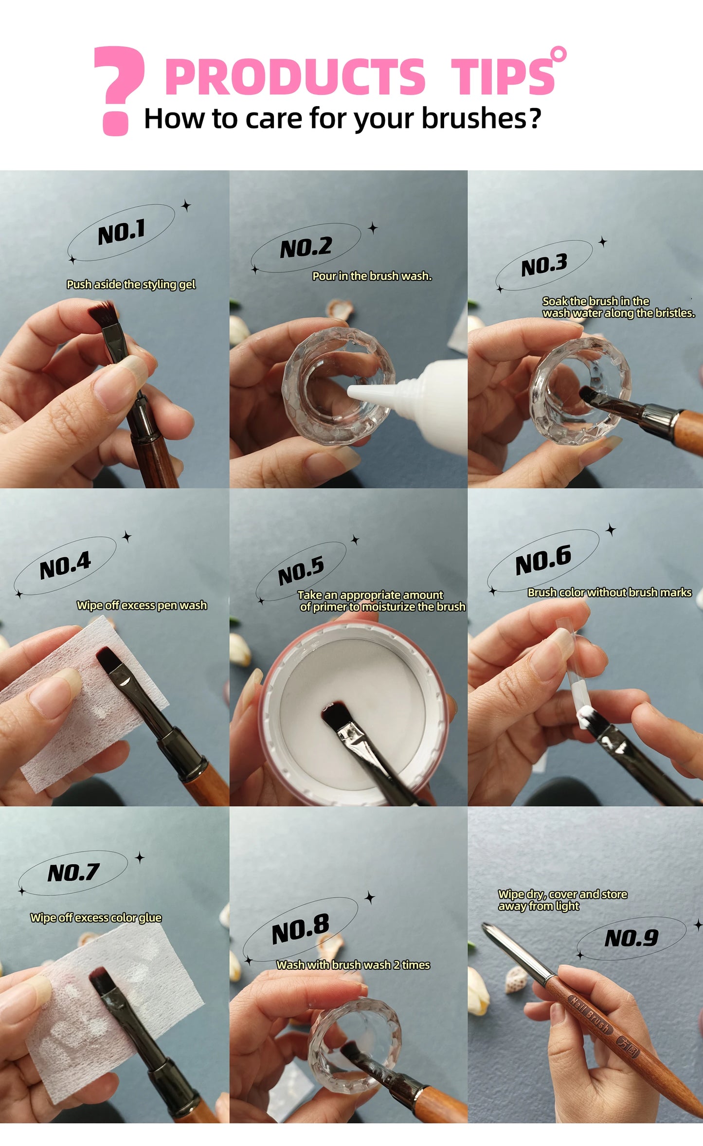 New 1/13pcs Nail Art Brush Set Black Red Metal Handle Acrylic UV Gel Polish Crystal Acrylic Nail Drawing Tools High Quality