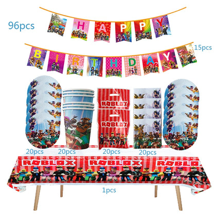 Roblox Birthday Party Supplies