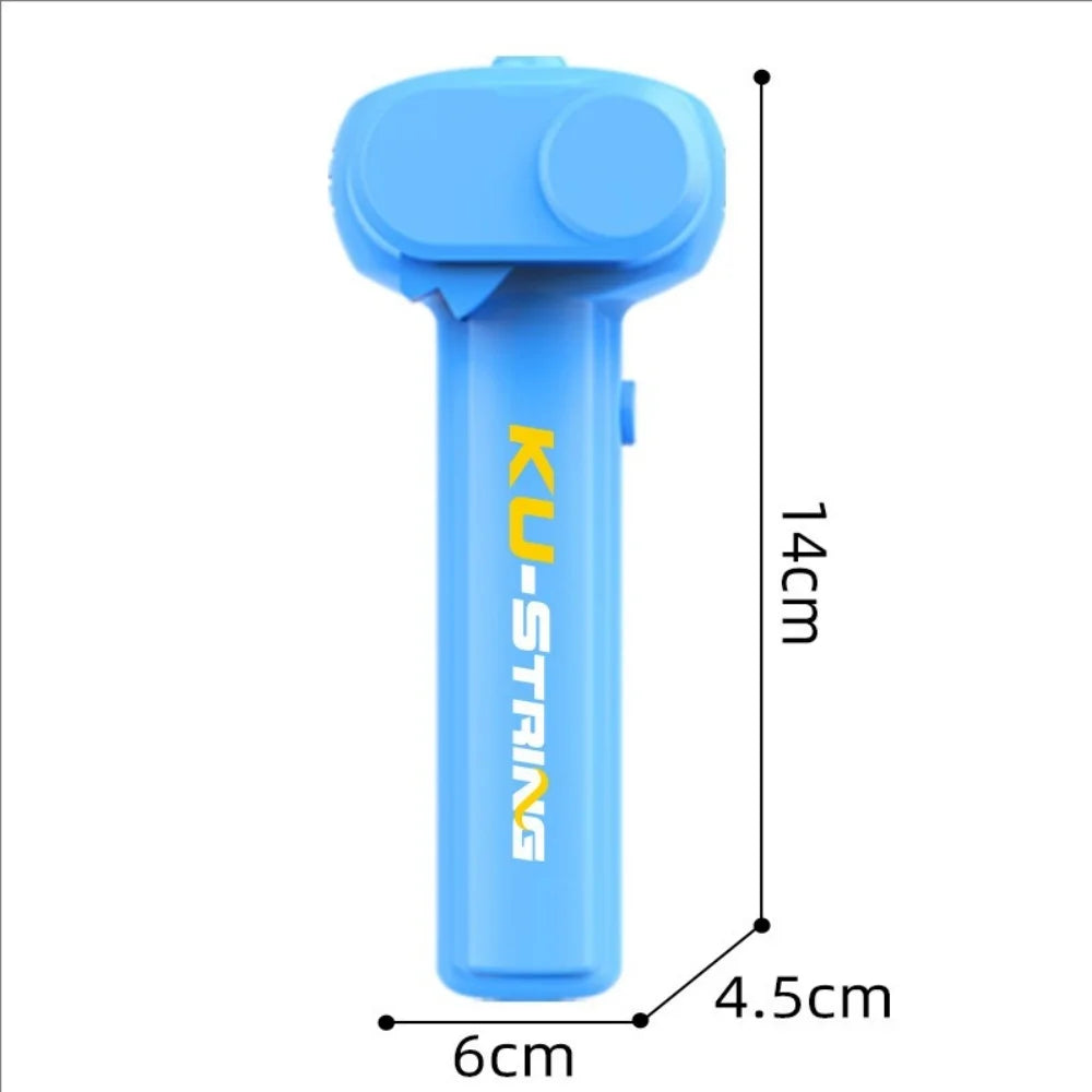 Cat and dog night light rope launcher toy, new and unique, luminous rope, high-speed propelling device.
