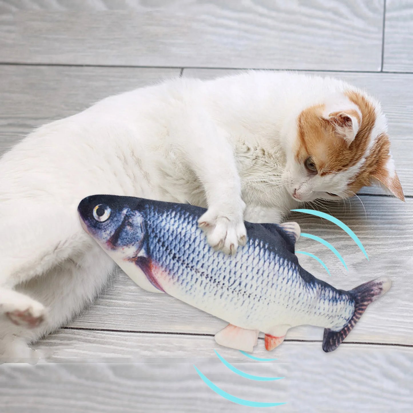 Electric Fish Cat Toy.