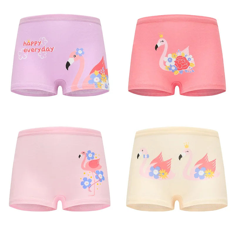 4pcs Pokemon Boys Boxer Underpants Cotton Anime U Pouch Bulge Underwear Cartoon Shorts Kids Cute Breathable Boxer Pants 2-12Y