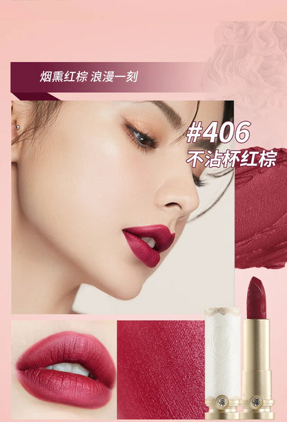 Embossed Matte Lipstick.