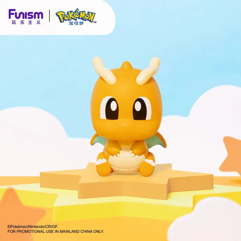Pokemon Anime Blind BOX Poke Ball Action Figures Gengar Mewtwo Mini Mew Dolls FUNISM Original Genuine Model Ornament Toys Gift