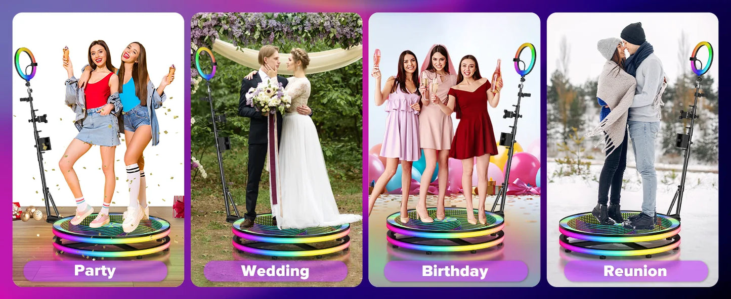 39.4″ 360 Photo Booth