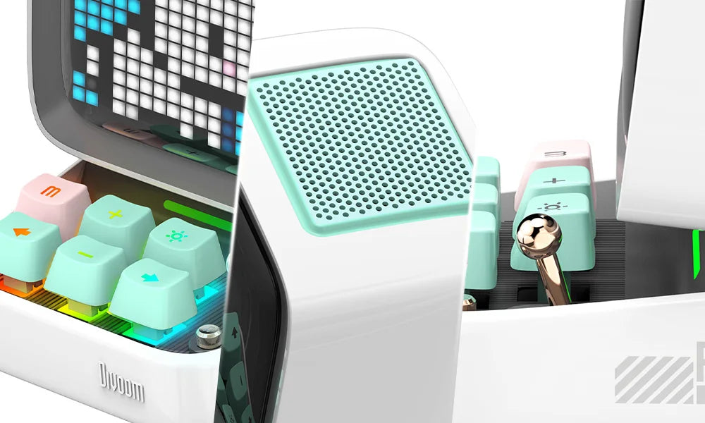 Divoom Ditoo-Pro Speaker Mini Retro Pixel Art Bluetooth Portable Alarm Clock DIY LED Display Board Cute Gift Vintage 블루 투 스 화자