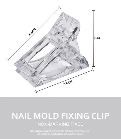 LIMEGIRL15ml Nail Gel Kit for Quick Expansion Nail Art Polymer Gel Nail Tool Finger Expansion Acrylic Gel Polisher Nail Art Set