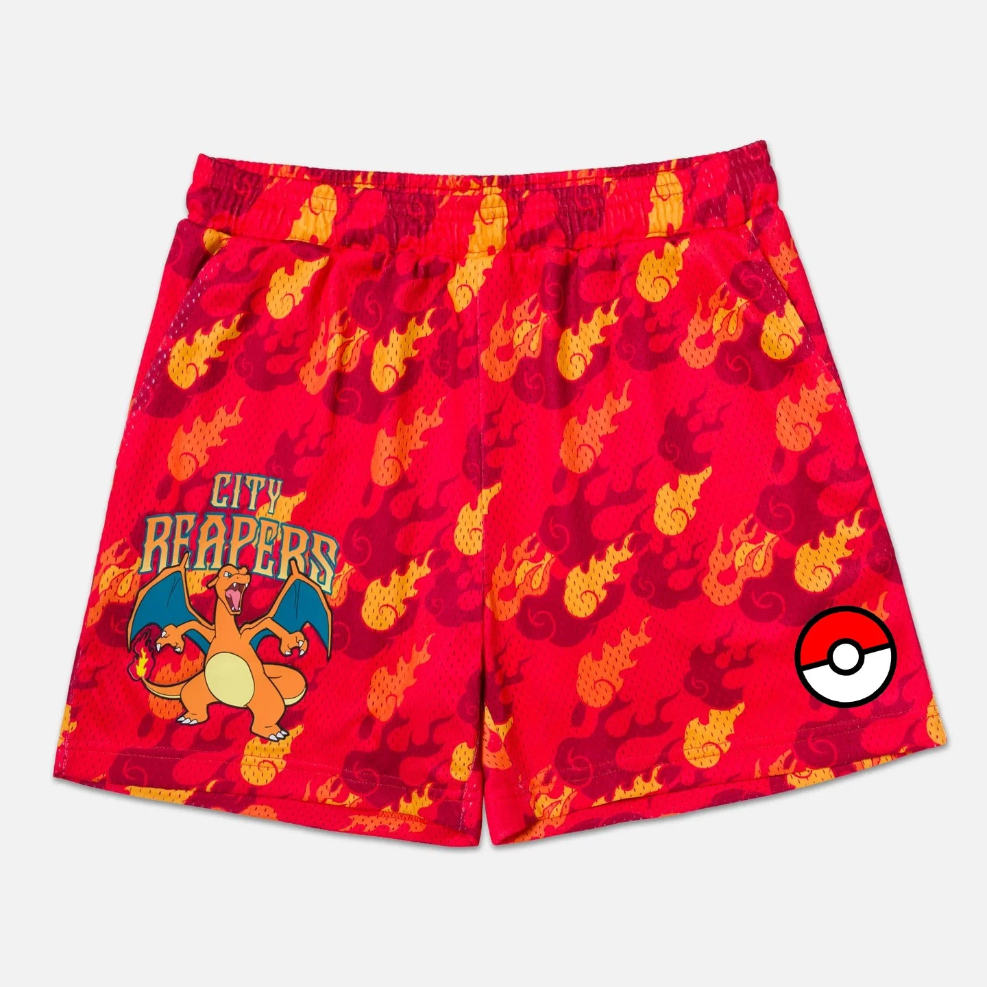 Bandai Pokemon World Periphery Pocket Monster Gym Shorts Adult Kids 3D Printed Shorts Summer Quick-dry Lightweight Beach Shorts