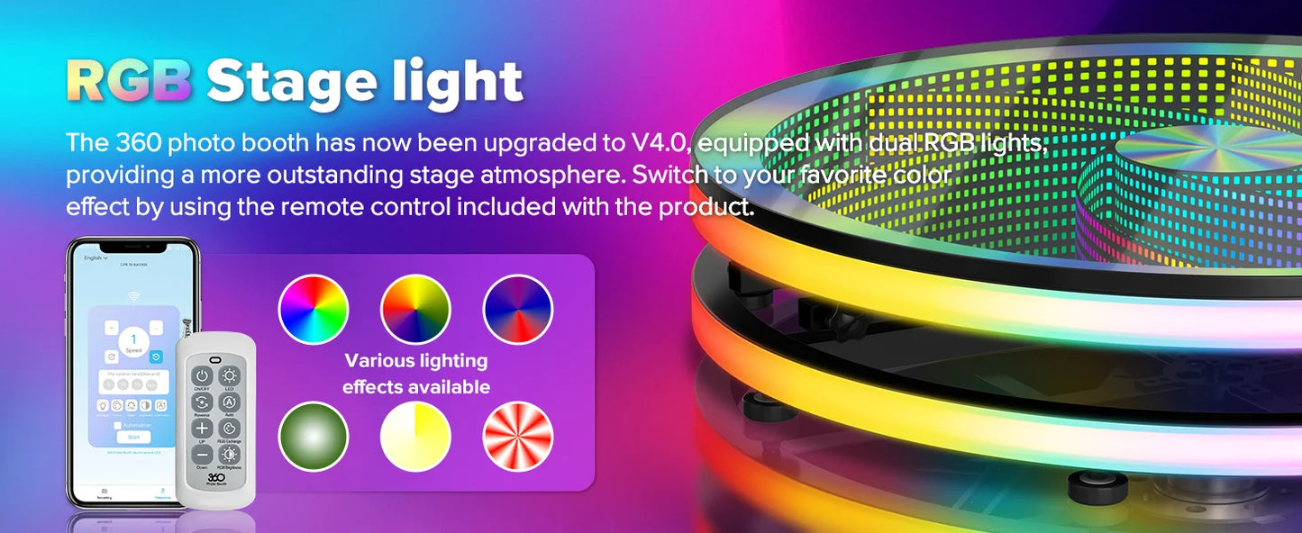 39.4″ 360 Photo Booth