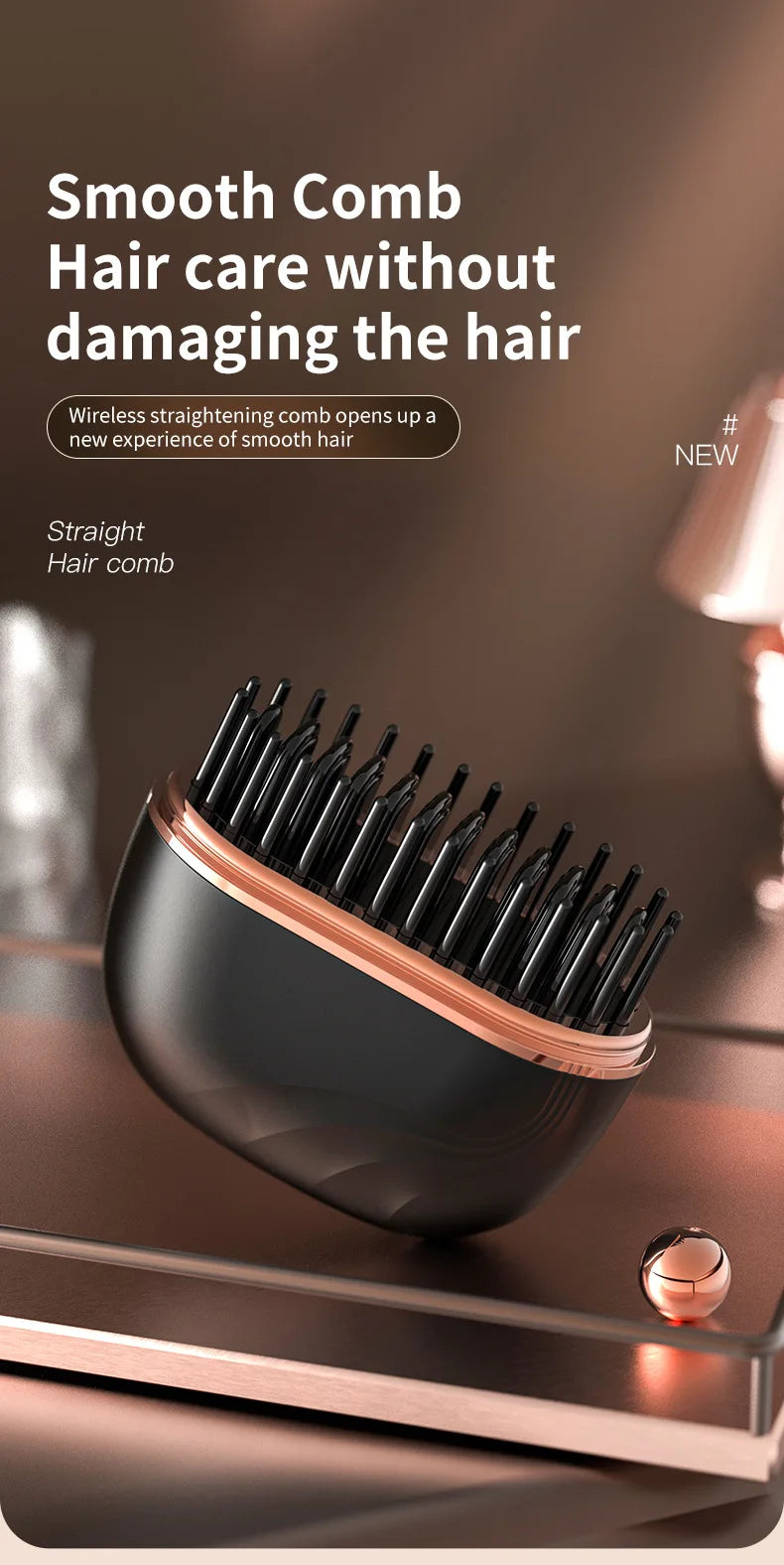 Cordless Mini Hair Brush.