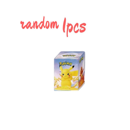 12 style Pok é mon Doll Pikachu Blind Box Anime Models Desktop Decorations Action Figure Collection Pok é mon Toys Birthday Gift
