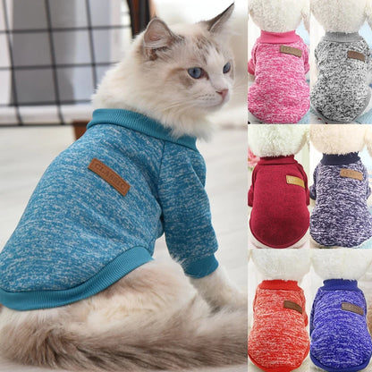 Pet Sweater Coat for Cats & Small Dogs 🐱🐶