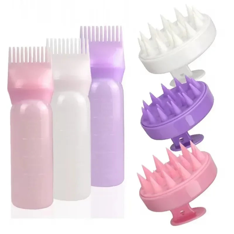 Silicone Shampoo Brush.