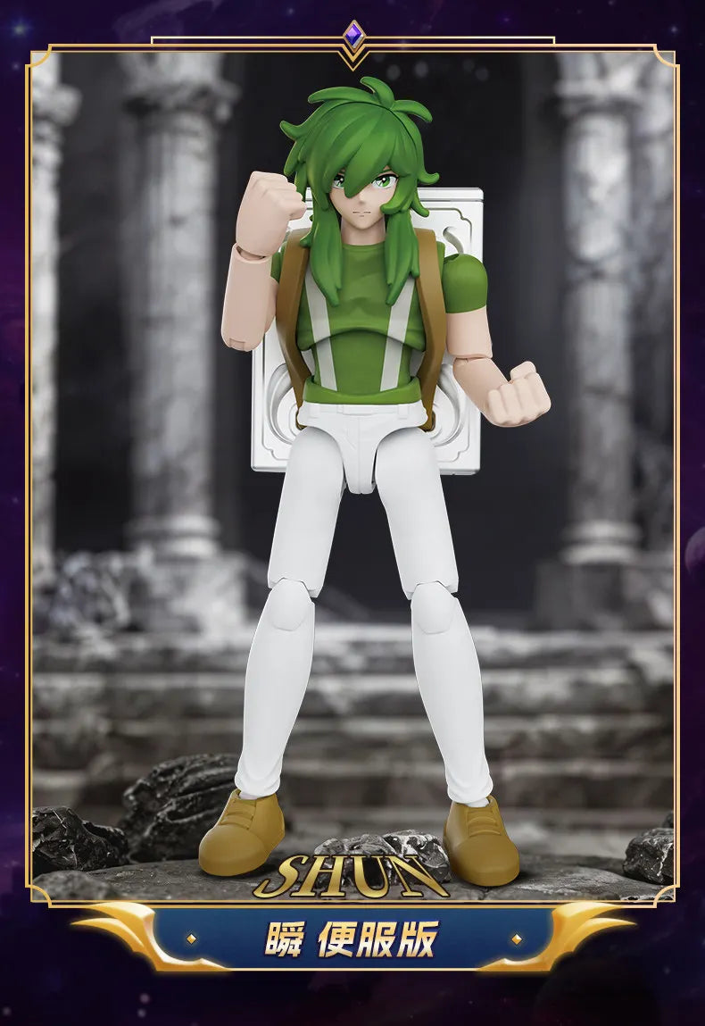 In Stock Saint Seiya GALAXY VERSION 04 Virgo Gemini Pisces SAGA Shaka Pegasus Phoenix Ikki Assembled Model Toys Gold Saint 01/02