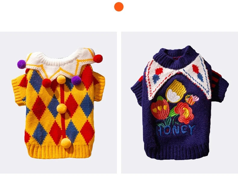 Warm Knitted Pet Sweater 🐶🐱