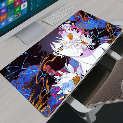 One Piece Trafalgar D Water Law  Gaming Mouse Pad Gamer Computer HD Mousepad XXL Keyboard Pad Carpet Non-Slip Office Mouse Mats