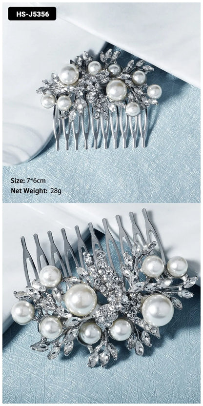 Crystal Bridal Hair Comb.