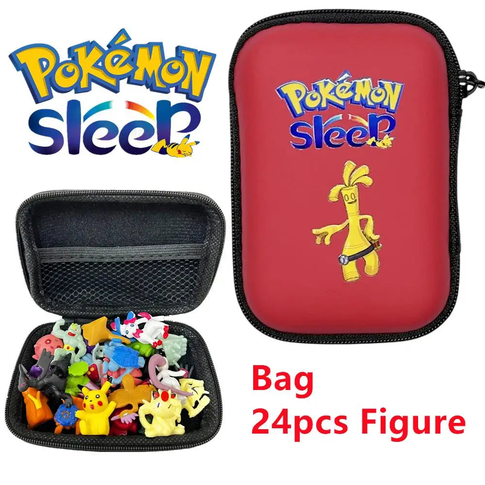 24pcs/Bag Set 2-3cm Pokemon Bag Figures Toy Bulk Anime Mini Doll Figurine Small Pocket Monster Birthday Gift Toys