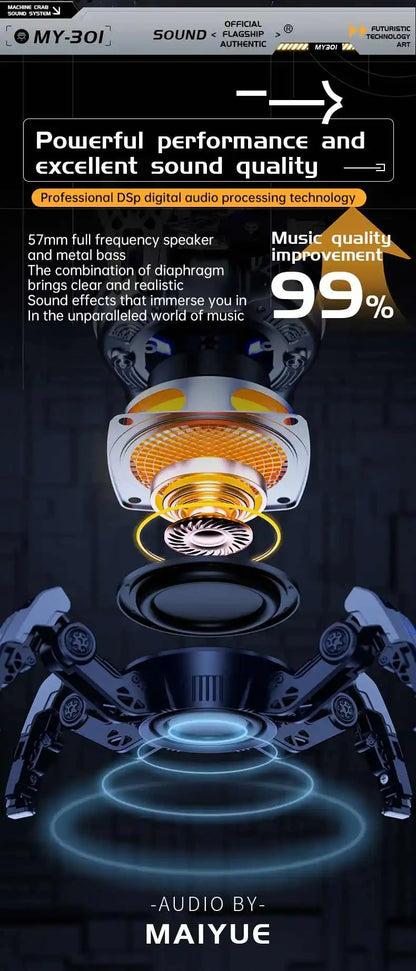 RGB Bluetooth Speaker 🔊🌈