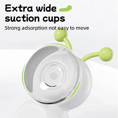 Caterpillar Interactive Cat Toy Motion Activated Wack A Worm Post Toy Rechargeable Automatic Teasing Cat Toy with Tail for Cats
