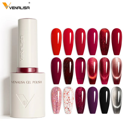 V6 Venalisa 10ml Nail Gel Polish Hema Free TPO Free Ultra Cat Eye Effect Magnet Semi Permanent Soak Off UV LED Varnish Gel Nail