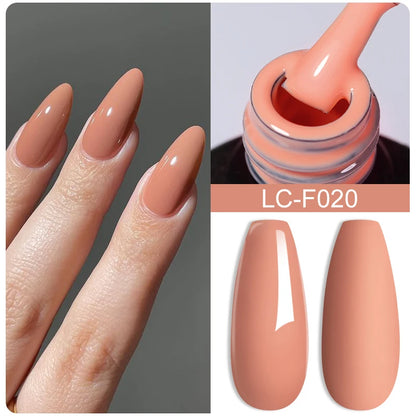 LILYCUTE 15ML Quick Extension Gel Nail Polish Nude Milk White Color Finger Prolong Acrylic Crystal Construction Hard Gel Varnish