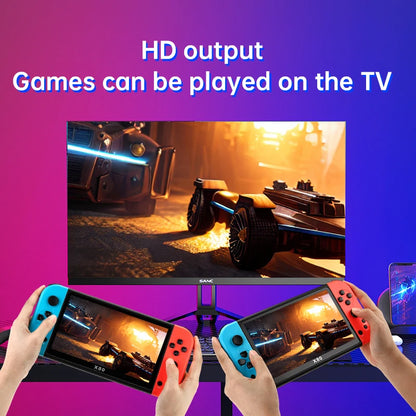 Coopreme X80 Portable Game Console 7-inch HD Large Screen Arcade PS1 Emulator Multi-function Nostalgia Classic PSP Handheld Game