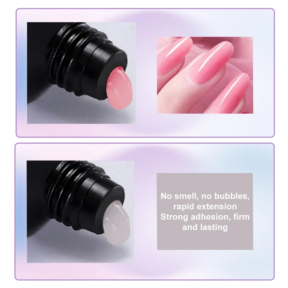 LIMEGIRL Gel Nail Polish Kit with UV Nail Lamp Electric Nail Drill UV Soaking Gel Base and Top Coat Gel Polish Nail Tool Kit
