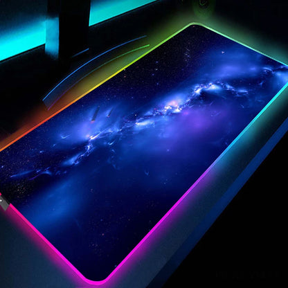 CosmicGlow RGB Desk Mat